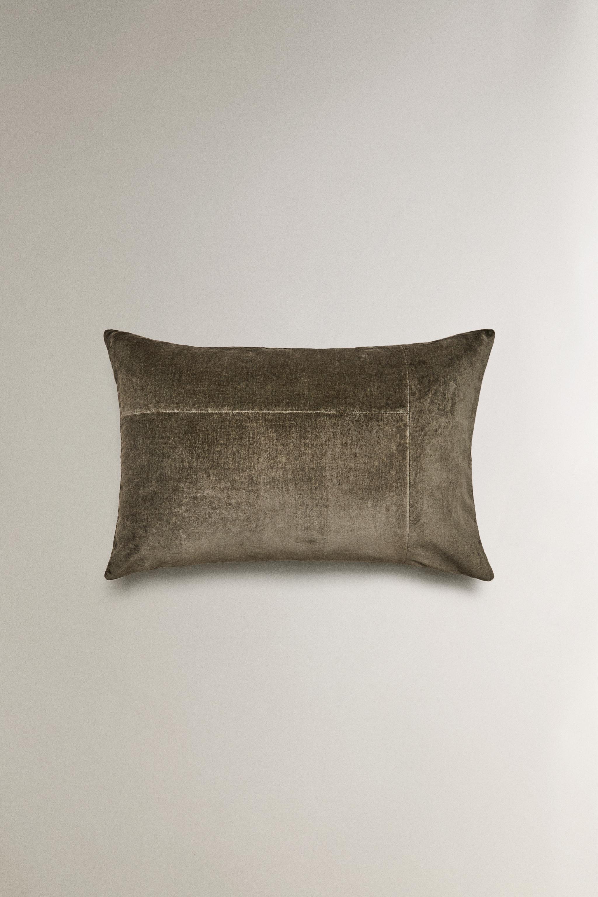 FADED VELVET CUSHION COVER
